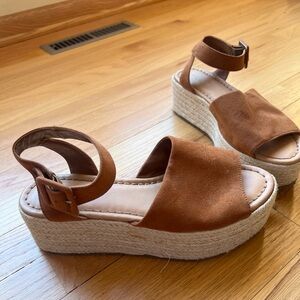 American Eagle Brown Espadrille 8.5
